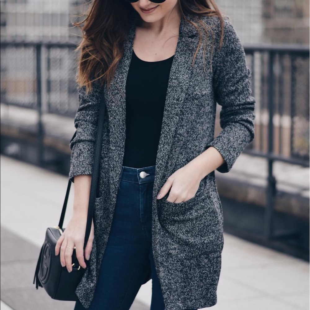 H&M Divided Long Jacket Size US 2